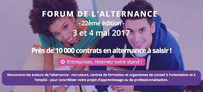 22ème Forum de l’alternance, le lieu rêvé pour recruter !