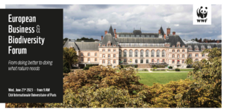 WWF France : Rendez-vous à l’European Business & Biodiversity Forum le 21 juin